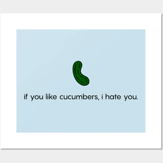 MONSTA X Minhyuk Cucumber meme Wall Art by KPOPBADA